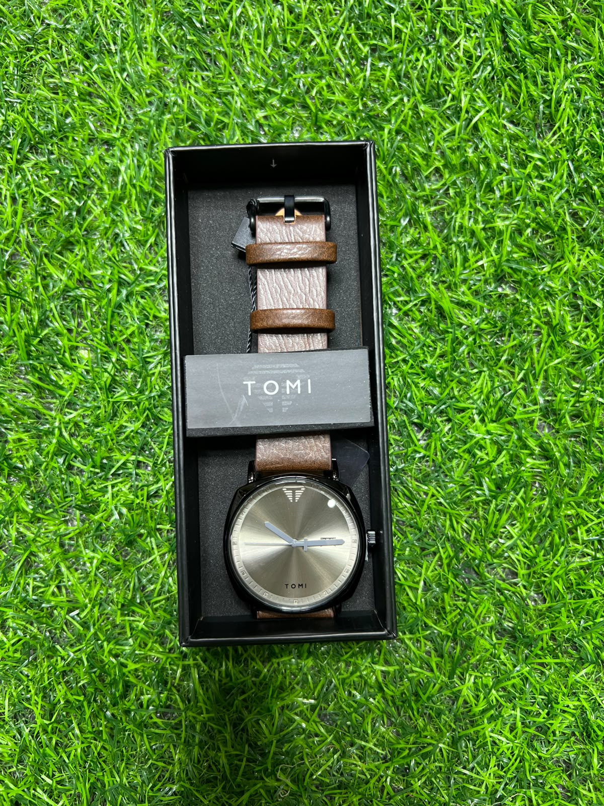 OMI Men’s Classic Black Dial Watch